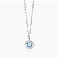 Collana Mabina Donna in Argento Topazio 553943